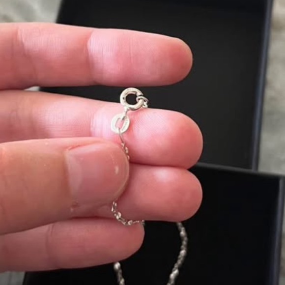 Sterling silver TREE OF LIFE necklace. SS. Stamped - Picture 3 of 6